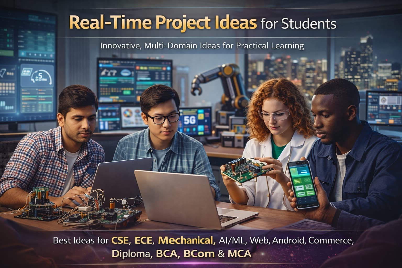 Real-Time Project Ideas for Students