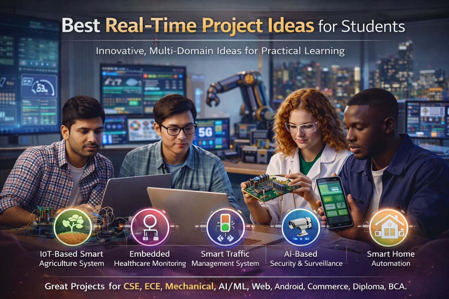 Best Real-Time Project Ideas for Students